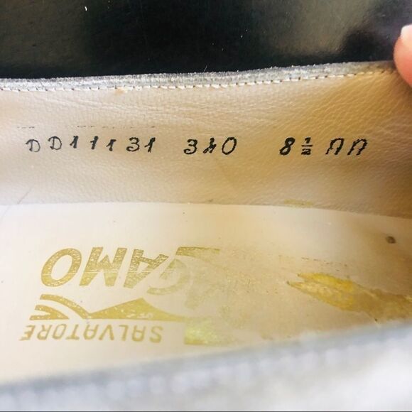 Salvatore Ferragamo Tan Suede Loafers, Size 8-1/2 Narrow - Picture 4 of 6